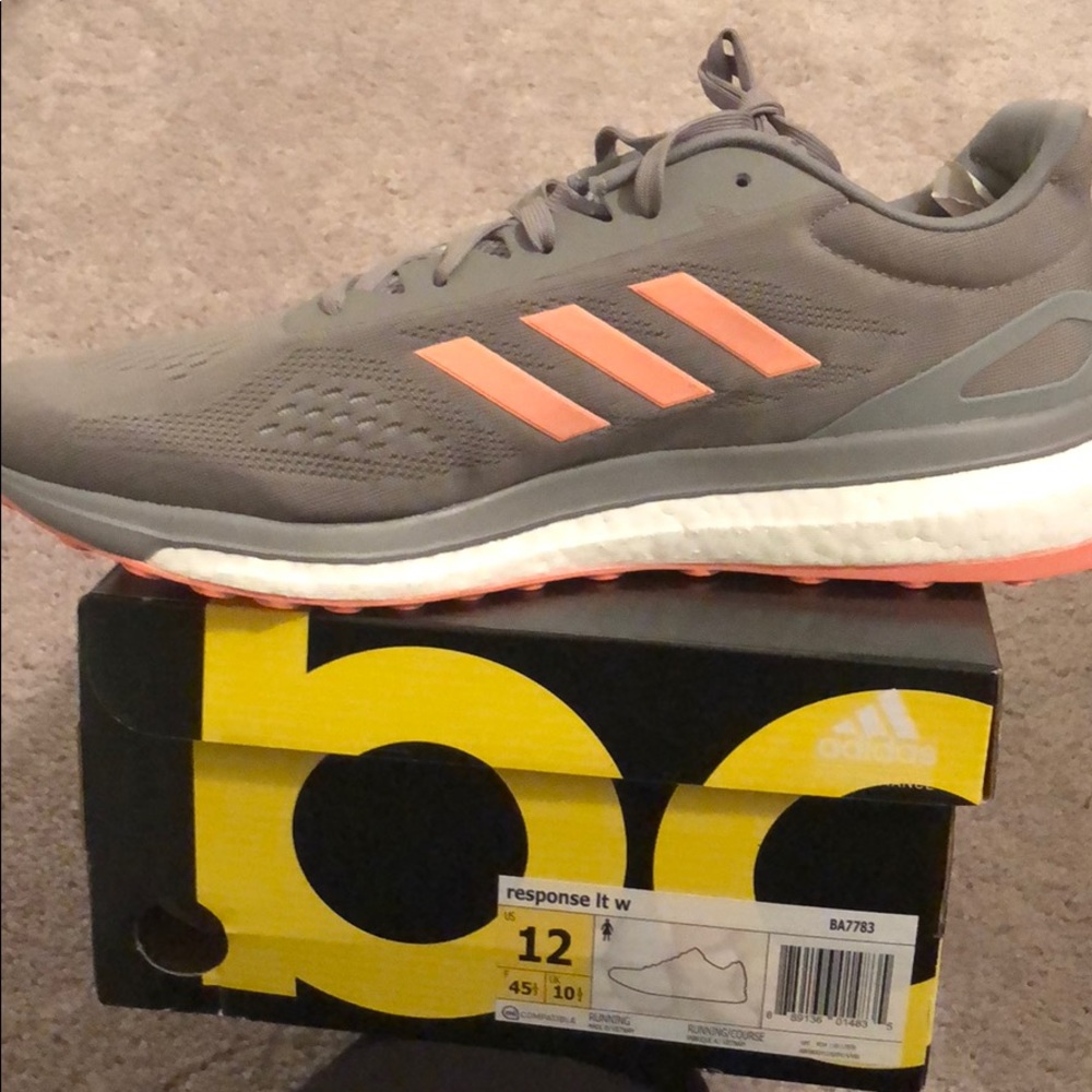 NIB adidas response lt w running shoe size 12